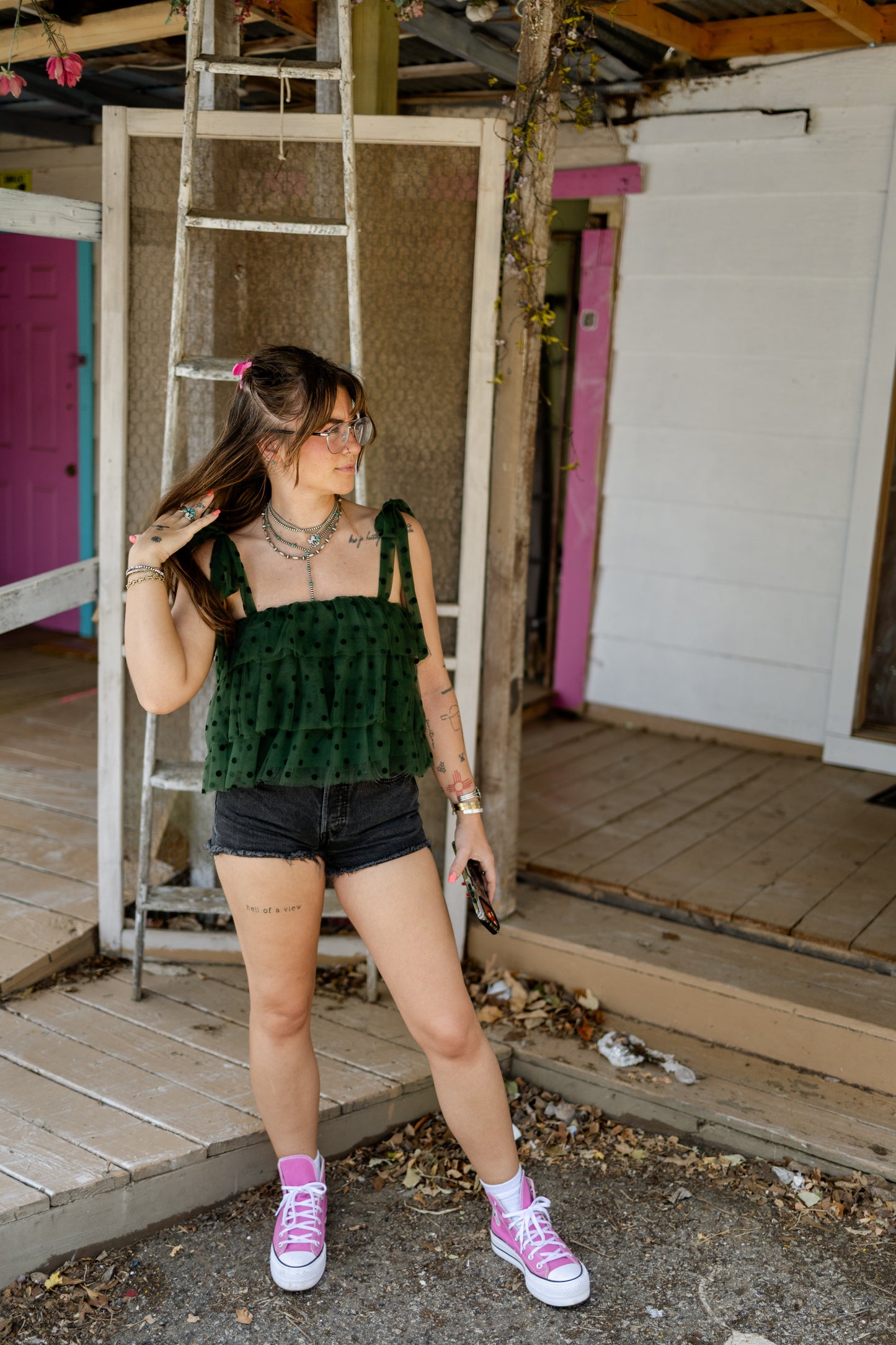 Evergreen Dreams Top