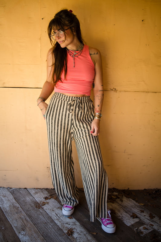 Stripe Hype Pants