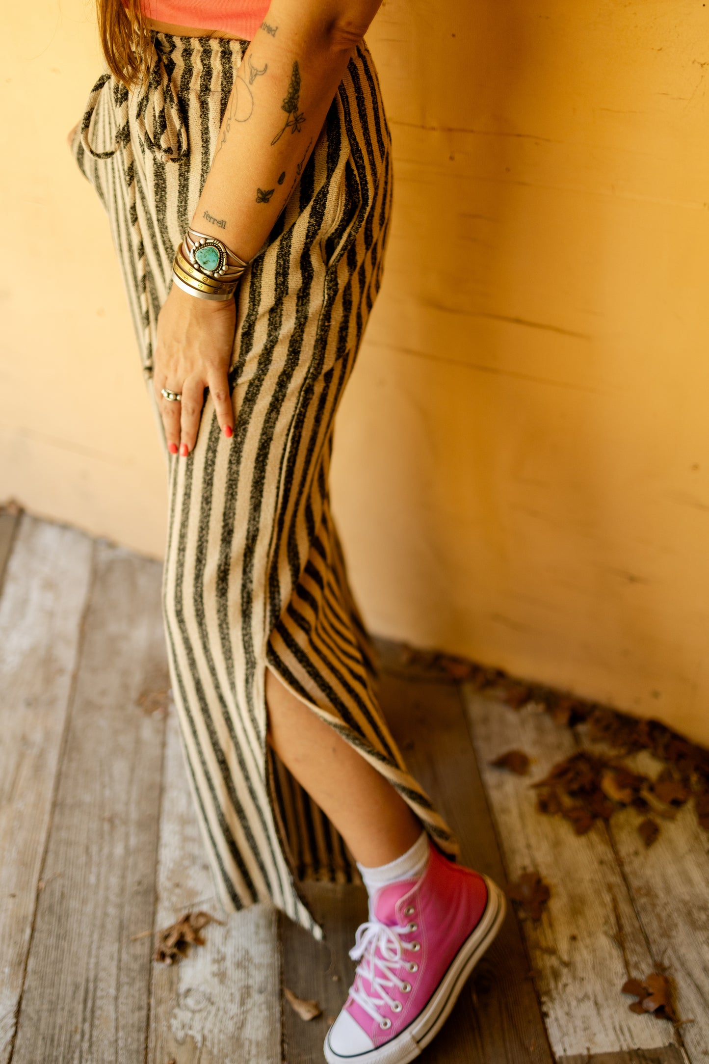 Stripe Hype Pants