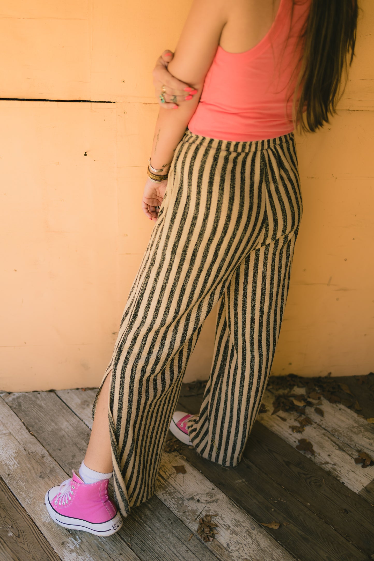 Stripe Hype Pants