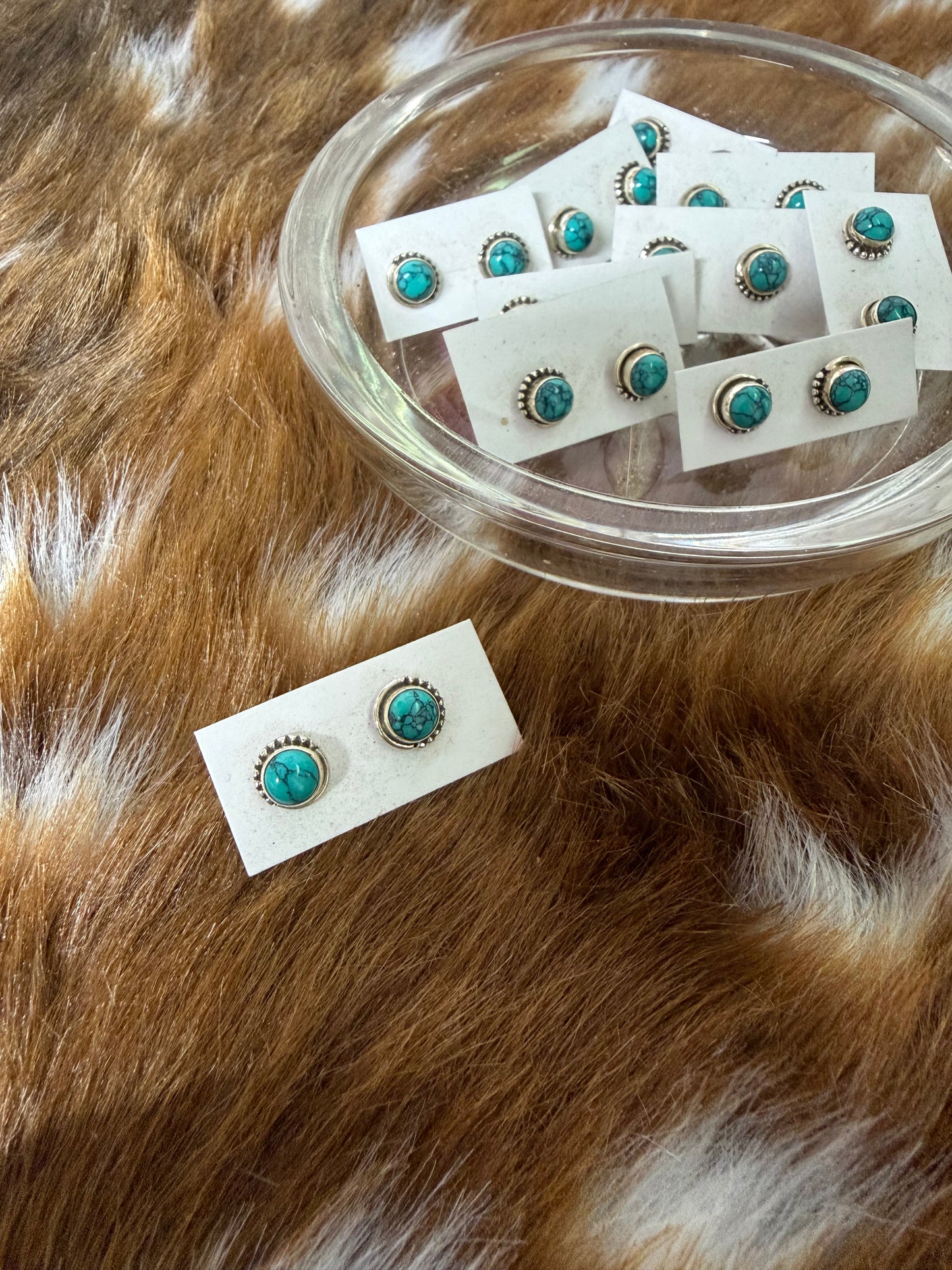 Little Darlin' Turquoise Studs