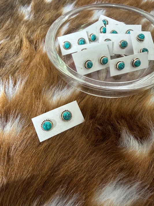 Little Darlin' Turquoise Studs