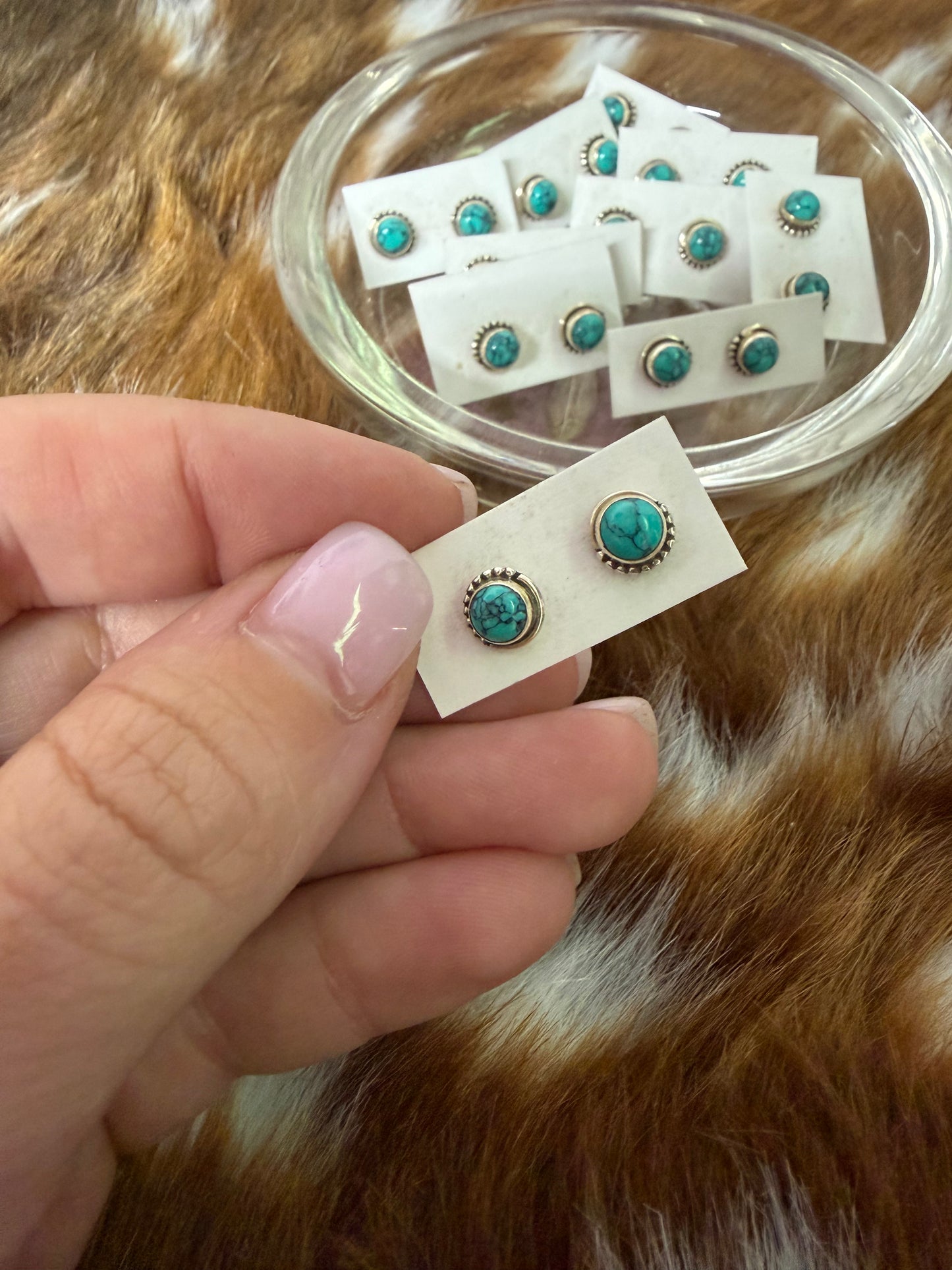 Little Darlin' Turquoise Studs